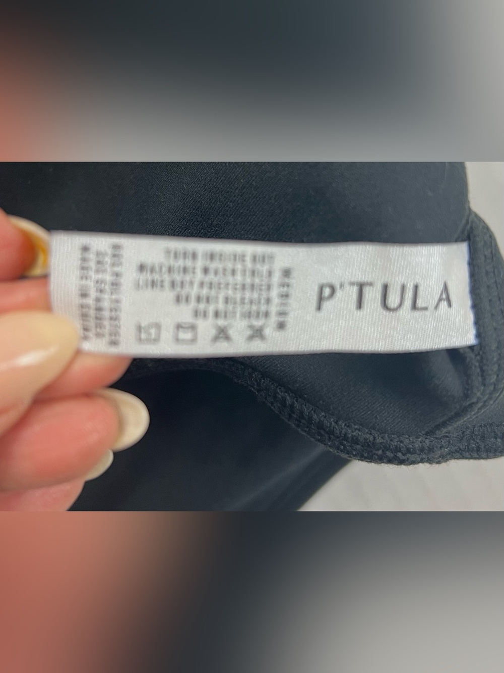 P'Tula Henley Crop Top - Picture 9 of 11